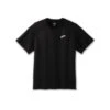 Brooks Atmosphere Short Sleeve 2.0 Loopshirt Black Heren -MoveWear Verkoopwinkel 37111965 0