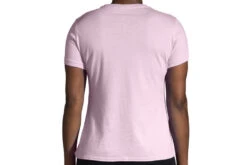 Brooks Distance Short Sleeve 2.0 Loopshirt Quartz/Gradient Stripe Dames -MoveWear Verkoopwinkel 37112568 3