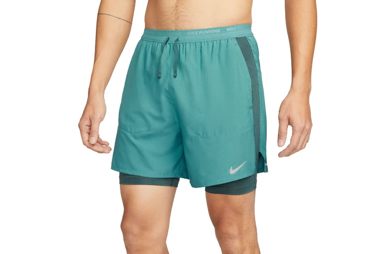 Nike Stride 5in Hardloopshort Mineral Teal/faded Spruce Heren 3 Nike Stride 5in Hardloopshort Mineral Teal/faded Spruce Heren