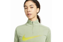 Nike Dri-FIT Swoosh Sweatshirt Oil Green Dames -MoveWear Verkoopwinkel 37112815 3