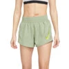 Nike Swoosh Hardloopshort Oil Green Dames -MoveWear Verkoopwinkel 37112816 0