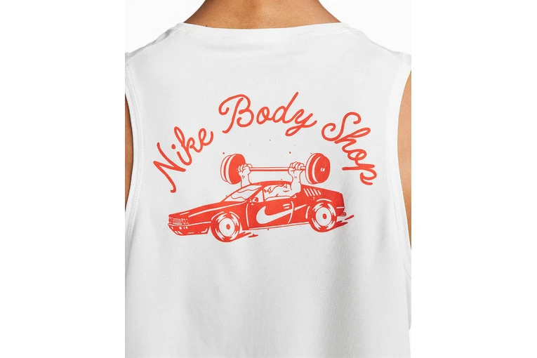 Nike Dri-FIT Miler Hardlooptanktop Wit Heren 6 Nike Dri-FIT Miler Hardlooptanktop Wit Heren - Afbeelding 4