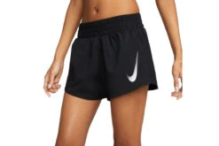 Nike Swoosh Loopshorts Zwart Dames