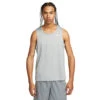Nike Miler Tanktop Particle Grey/Grey Fog/Heather Heren -MoveWear Verkoopwinkel 37113373 0