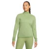 Nike Dri-FIT Pacer 1/4zip Sweatshirt Groen Dames -MoveWear Verkoopwinkel 37113378 0