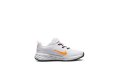 Nike Revolution 6 Sneakers Wit/Gridiron/Laser Orange/Sea Coral KIDS